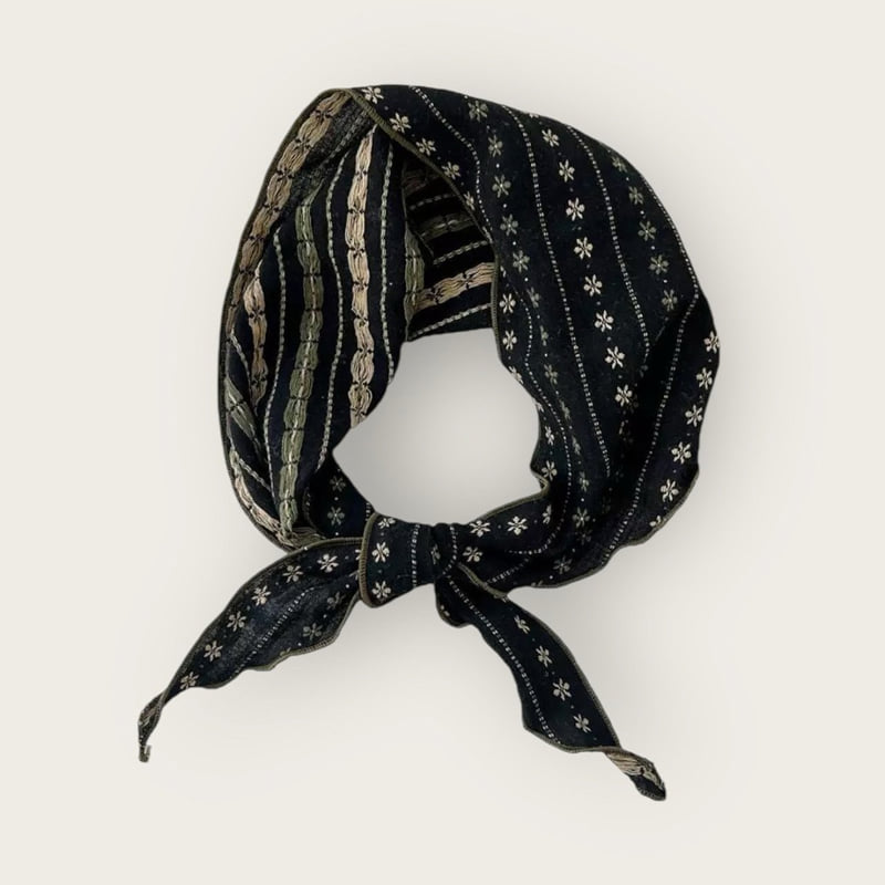 Dudie - Korean Children Fashion - #toddlerclothing - Ethnic Scarf - 7
