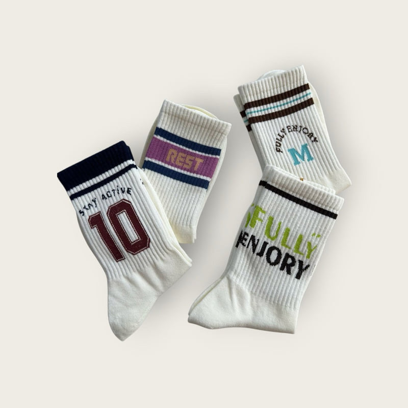 Dudie - Korean Children Fashion - #toddlerclothing - List Set (set of 4) - 8