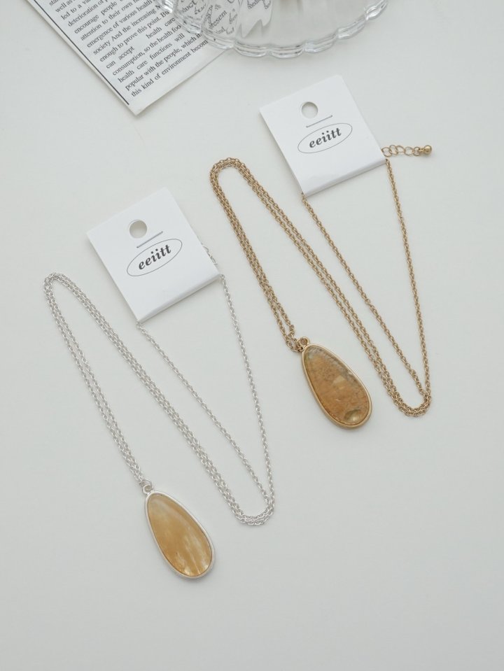 Yen Stone Necklace by Eeiitt for Women - view 11