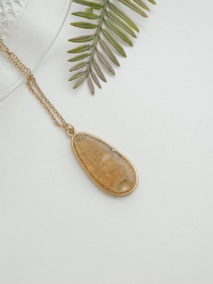 Yen Stone Necklace by Eeiitt for Women - view 5