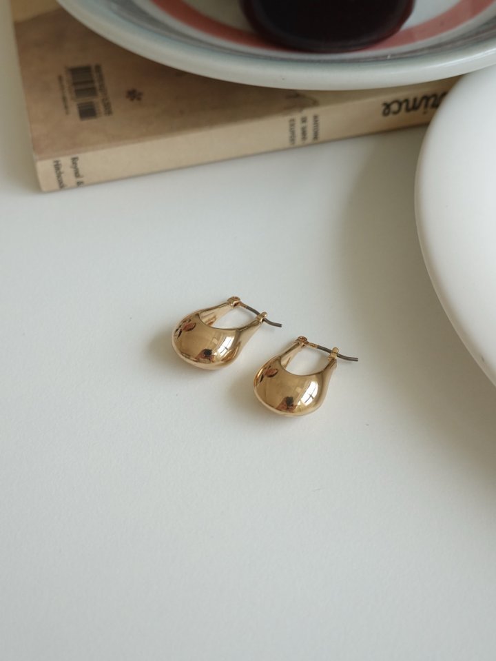 Glue Small Hoop Earrings by Eeiitt for Women - view 4