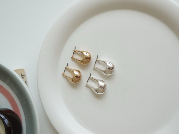 Glue Small Hoop Earrings by Eeiitt for Women - view 8