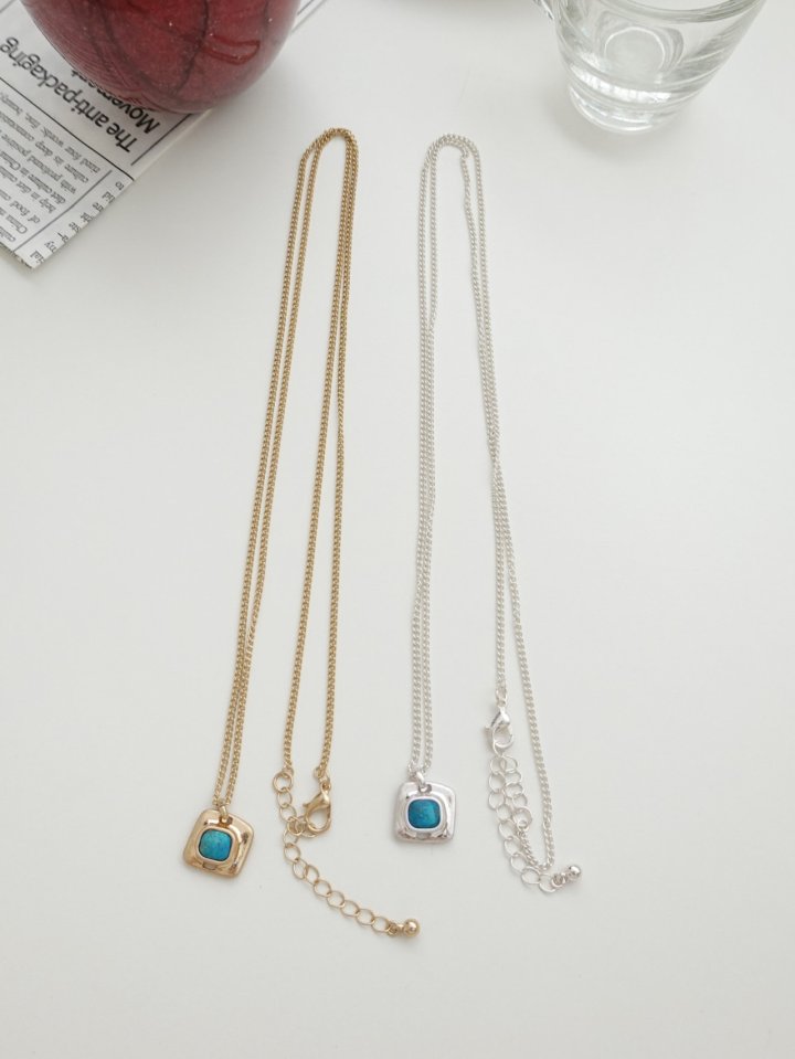 Eeiitt - Korean Women Fashion - #pursuepretty - Micra Stone Necklace