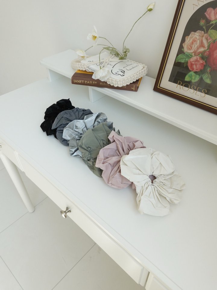 Eeiitt - Korean Women Fashion - #romanticstyle - Carver Big Hair Scrunchie - 2