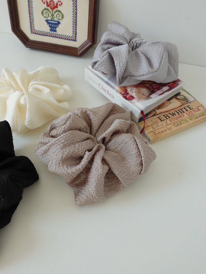 Eeiitt - Korean Women Fashion - #womensfashion - Leel Hair Scrunchie - 11