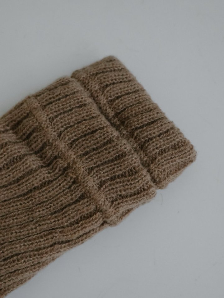 Eeiitt - Korean Women Fashion - #womensfashion - Cornil Loose Leg Warmer Ribbed Socks - 5