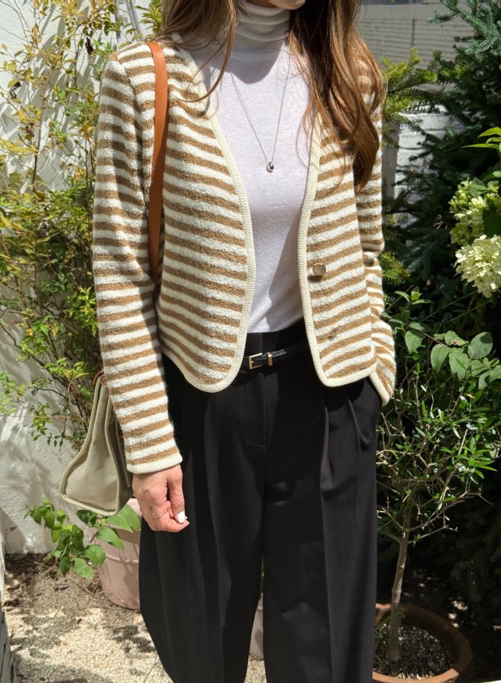 Elmu - Korean Women Fashion - #momslook - Marine Anté Cardigan - 7