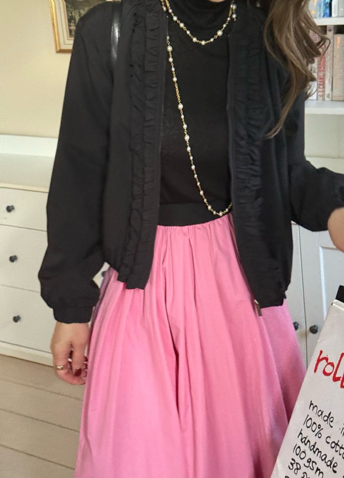 Elmu - Korean Women Fashion - #womensfashion - Lanvin Frill Jumper - 4