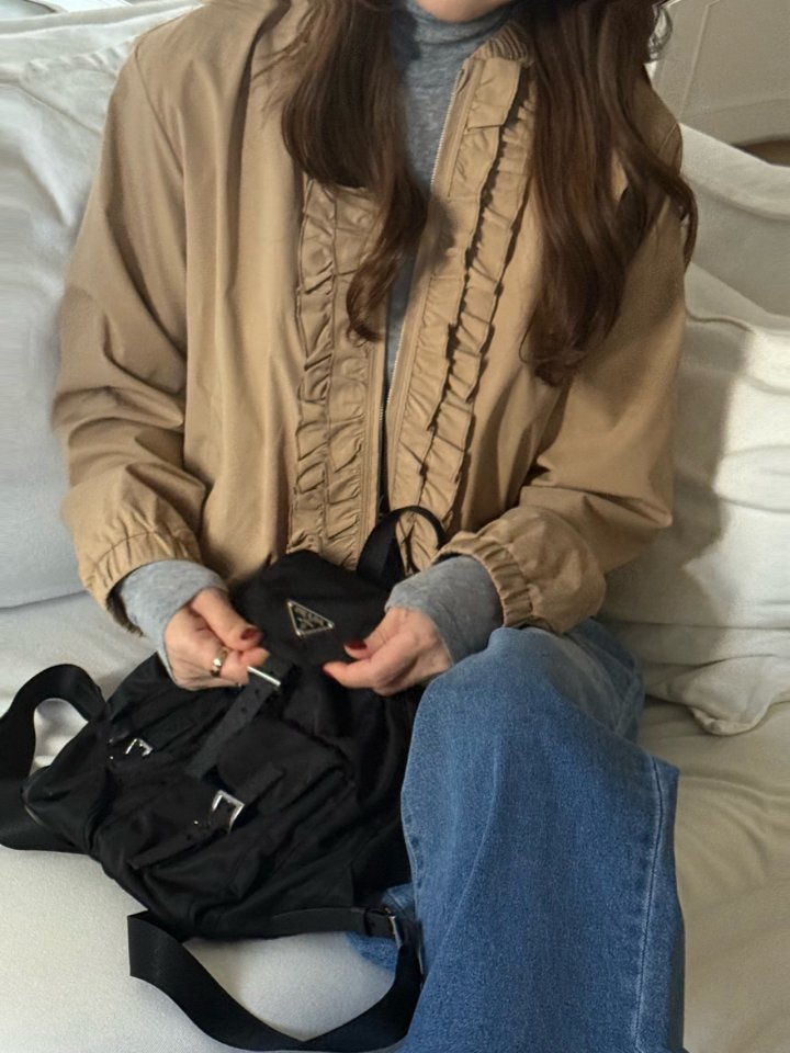 Elmu - Korean Women Fashion - #momslook - Lanvin Frill Jumper - 8