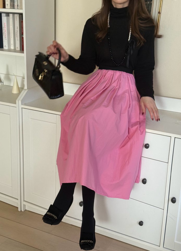 Elmu - Korean Women Fashion - #momslook - Miu Volume Skirt - 5