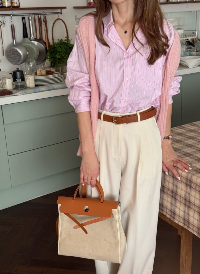Elmu - Korean Women Fashion - #momslook - Classic Shirt - 2