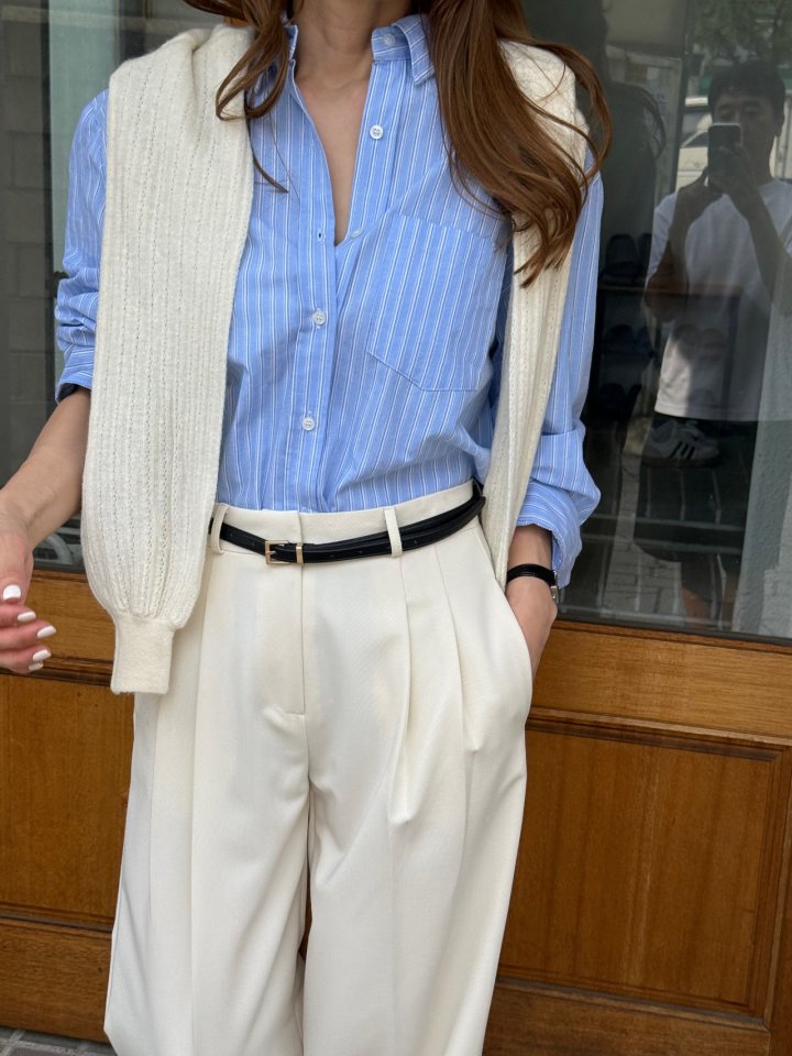 Elmu - Korean Women Fashion - #pursuepretty - Classic Shirt - 6