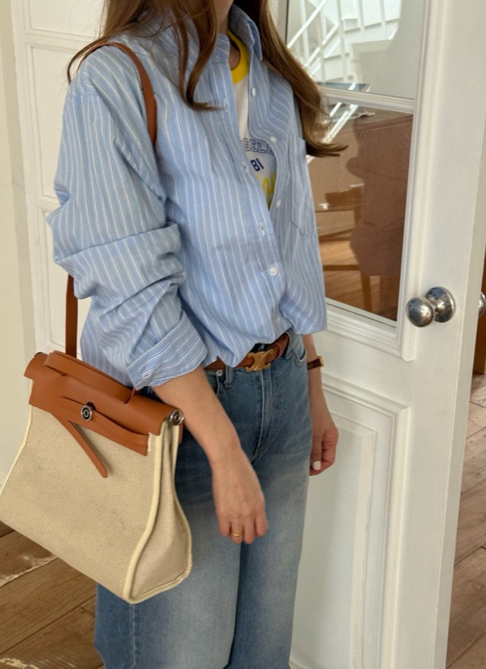 Elmu - Korean Women Fashion - #restrostyle - Classic Shirt - 4