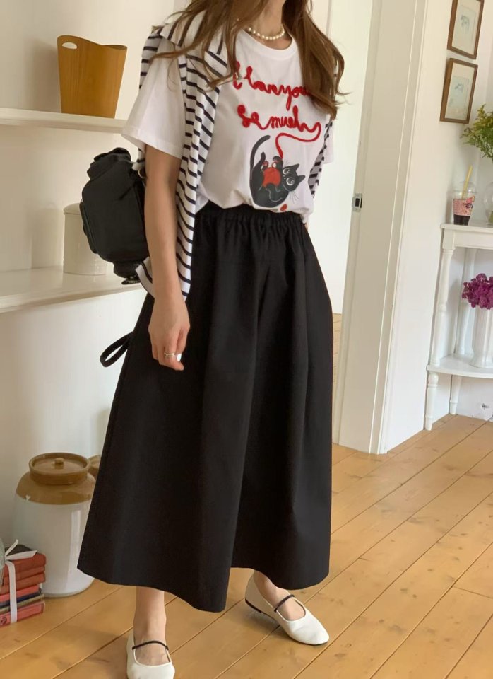 Elmu - Korean Women Fashion - #thelittlethings - Trill Skirt Pants