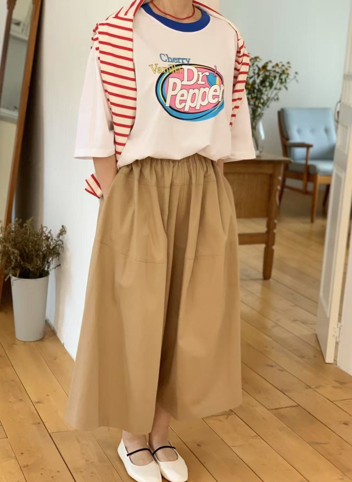 Elmu - Korean Women Fashion - #womensfashion - Trill Skirt Pants - 5