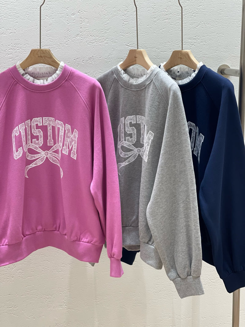 Elmu - Korean Women Fashion - #womensfashion - Coz Frill Sweatshirts