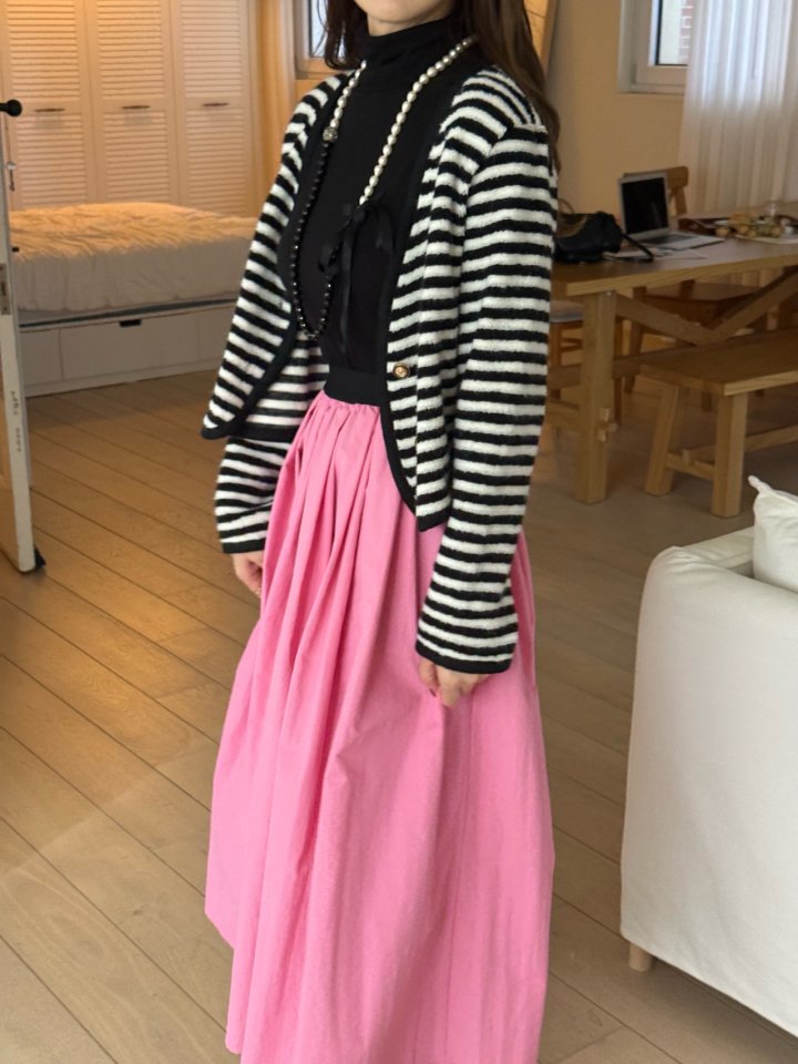 Elmu - Korean Women Fashion - #momslook - Marine Anté Cardigan - 4