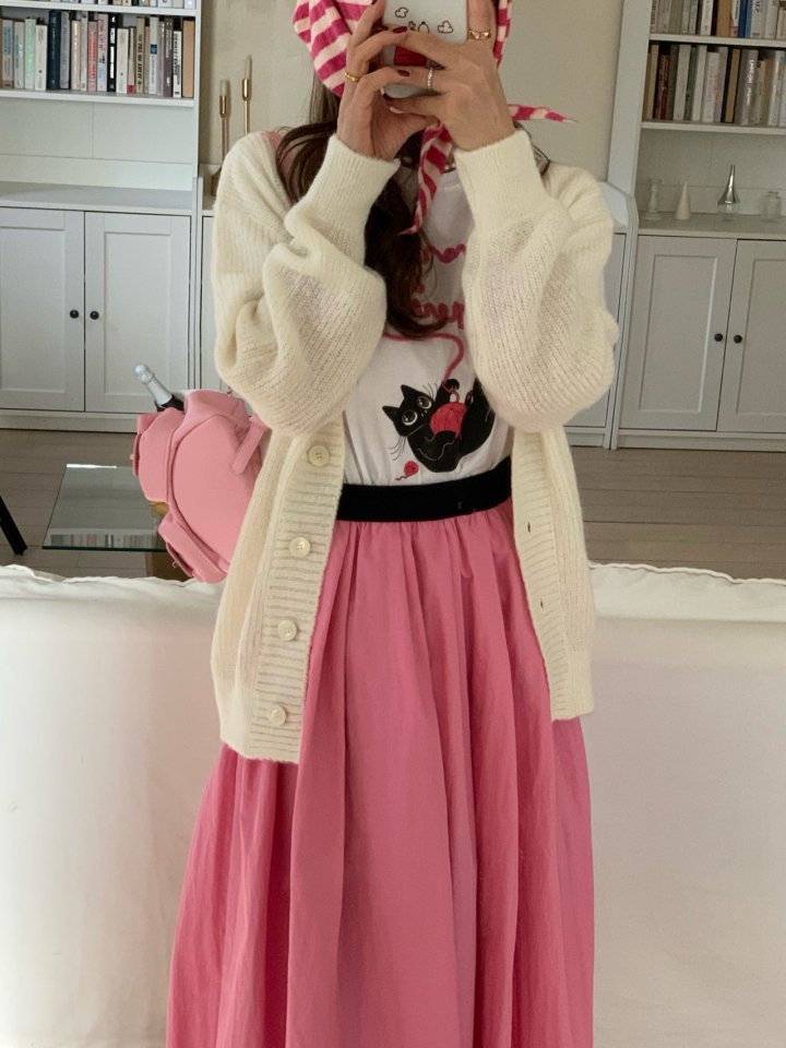 Elmu - Korean Women Fashion - #womensfashion - Alpaca Long Cardigan - 6