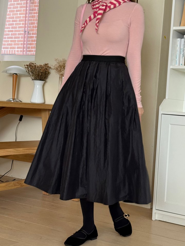 Elmu - Korean Women Fashion - #womensfashion - Miu Volume Skirt - 2