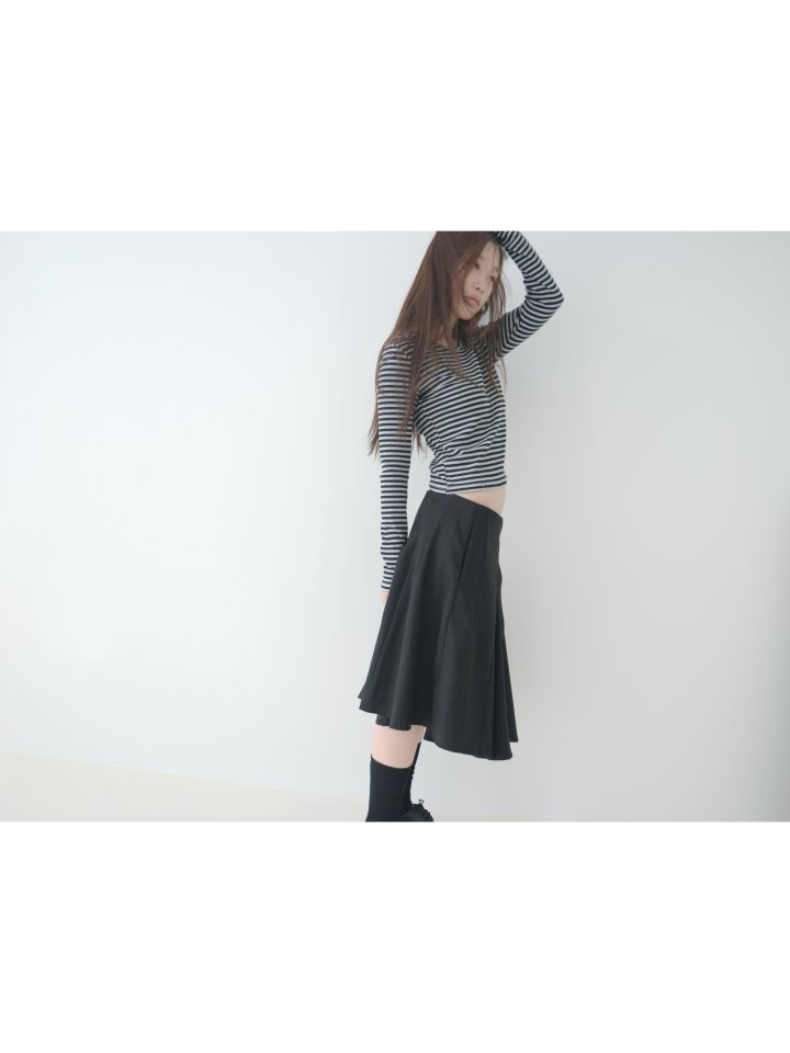 Enten - Korean Women Fashion - #momslook - Peggy Wrap Skirt - 6