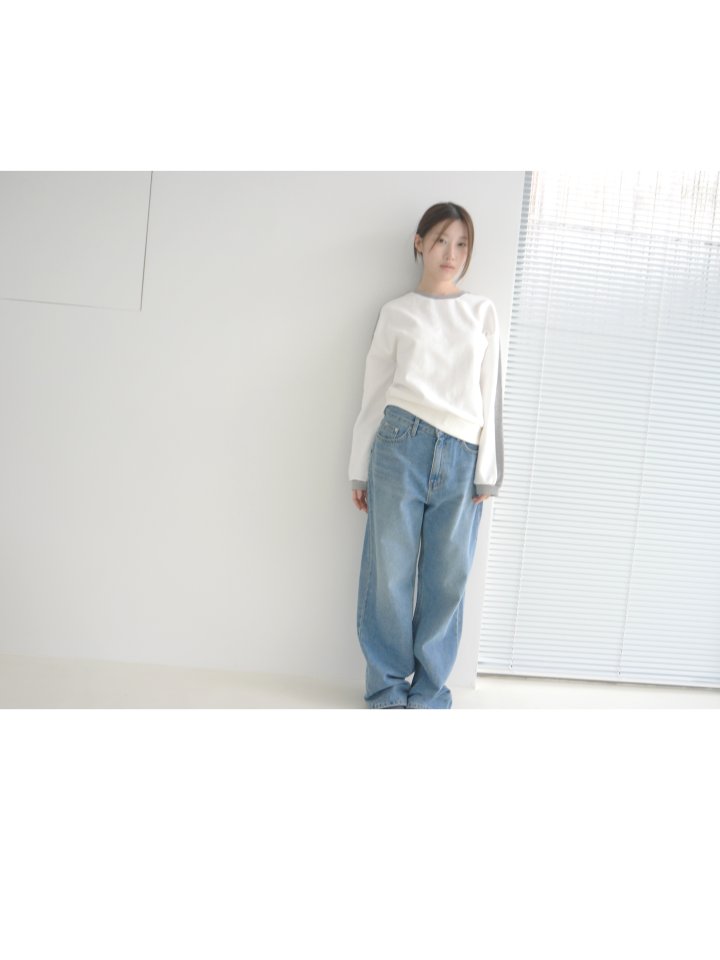 Enten - Korean Women Fashion - #momslook - Hour Sweatshirt - 7
