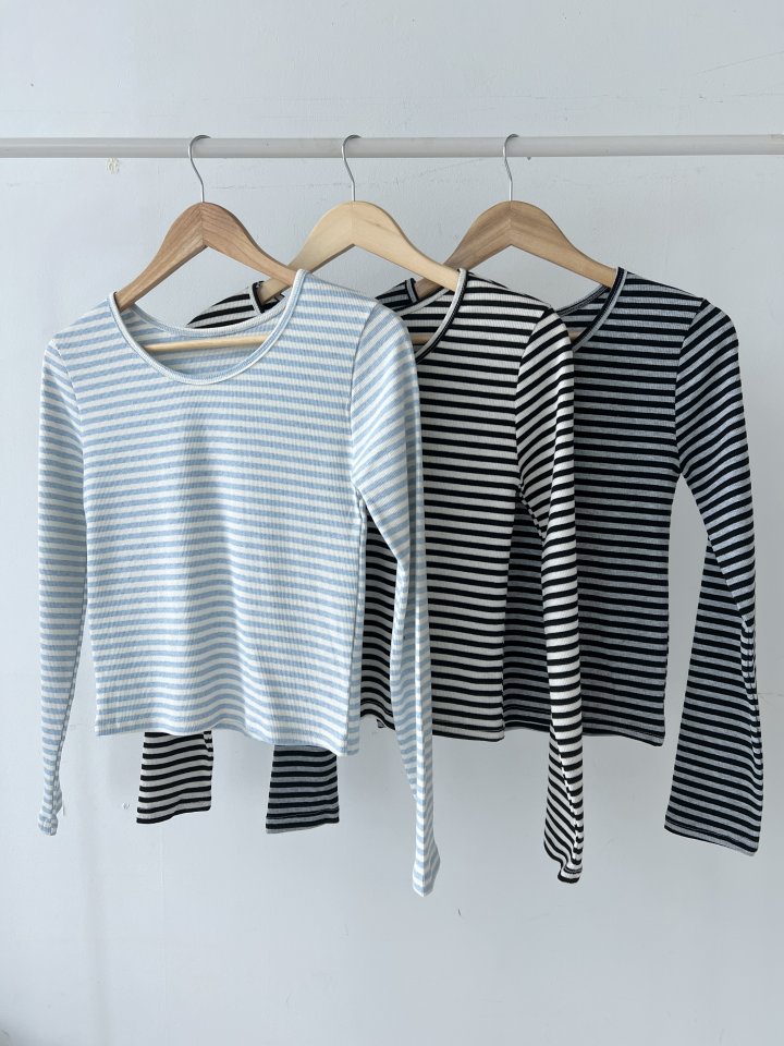 Enten - Korean Women Fashion - #momslook - Roulette Tee - 11