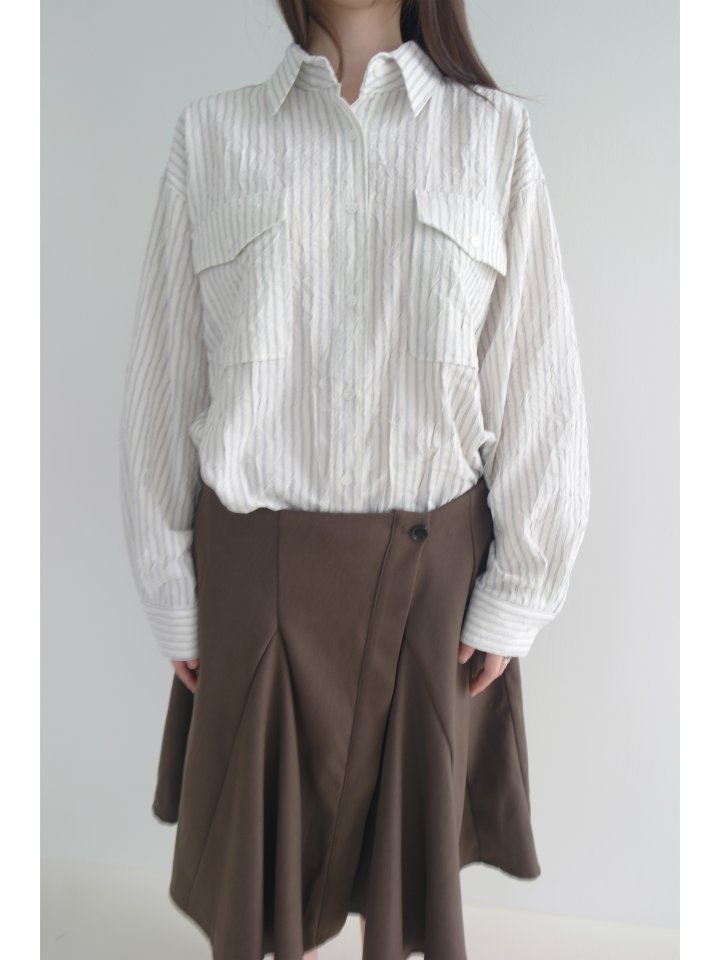 Enten - Korean Women Fashion - #momslook - Sorbet Shirt - 8