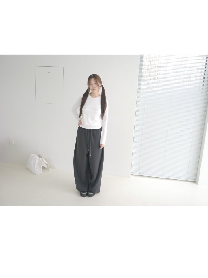 Enten - Korean Women Fashion - #shopsmall - Sharu Banding Pants - 8