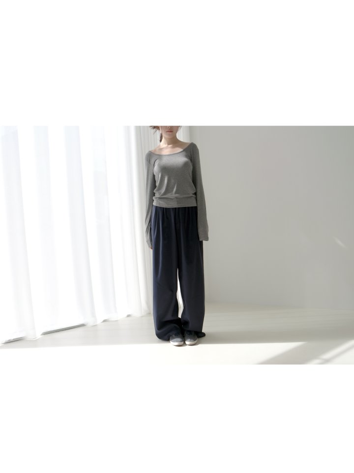 Enten - Korean Women Fashion - #momslook - Mochi Pintuck Pants - 4