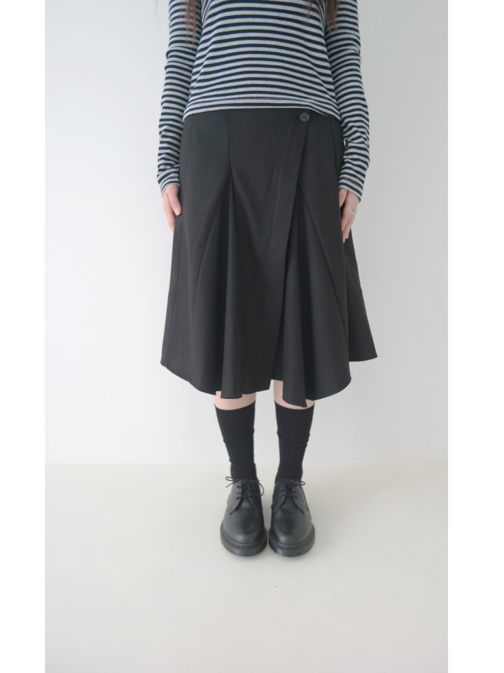 Enten - Korean Women Fashion - #womensfashion - Peggy Wrap Skirt