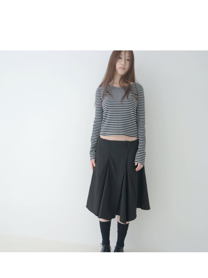 Enten - Korean Women Fashion - #womensfashion - Peggy Wrap Skirt - 7