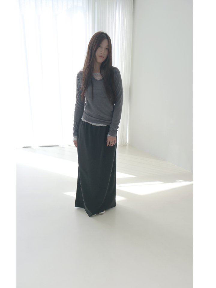 Enten - Korean Women Fashion - #momslook - Bryn Stripe Skirt - 4