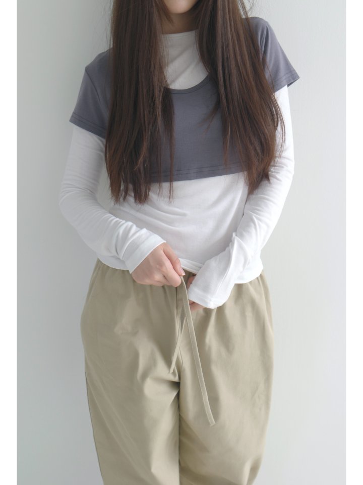 Enten - Korean Women Fashion - #womensfashion - Dewey Long Sleeve Tee - 10