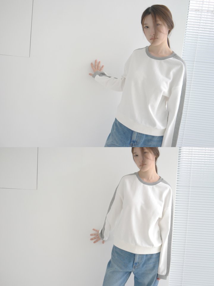 Enten - Korean Women Fashion - #momslook - Hour Sweatshirt - 4