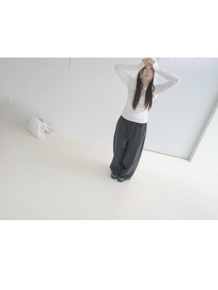 Enten - Korean Women Fashion - #womensfashion - Sharu Banding Pants - 2