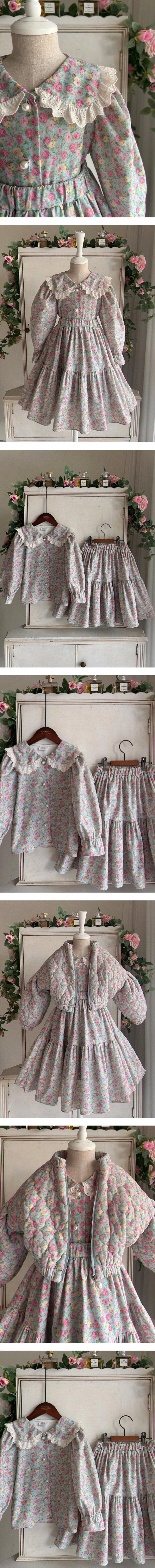 Eugenie Candies - Korean Children Fashion - #designkidswear - Daphne Long Skirt Set-up