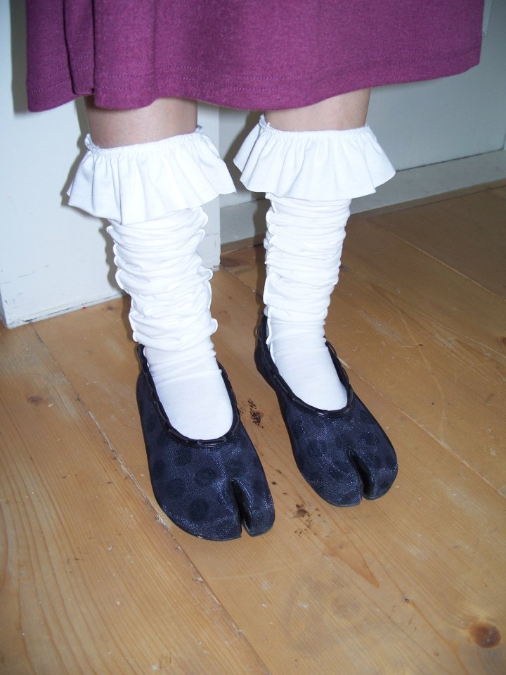Flash - Korean Women Fashion - #momslook - Frill Long Socks - 2