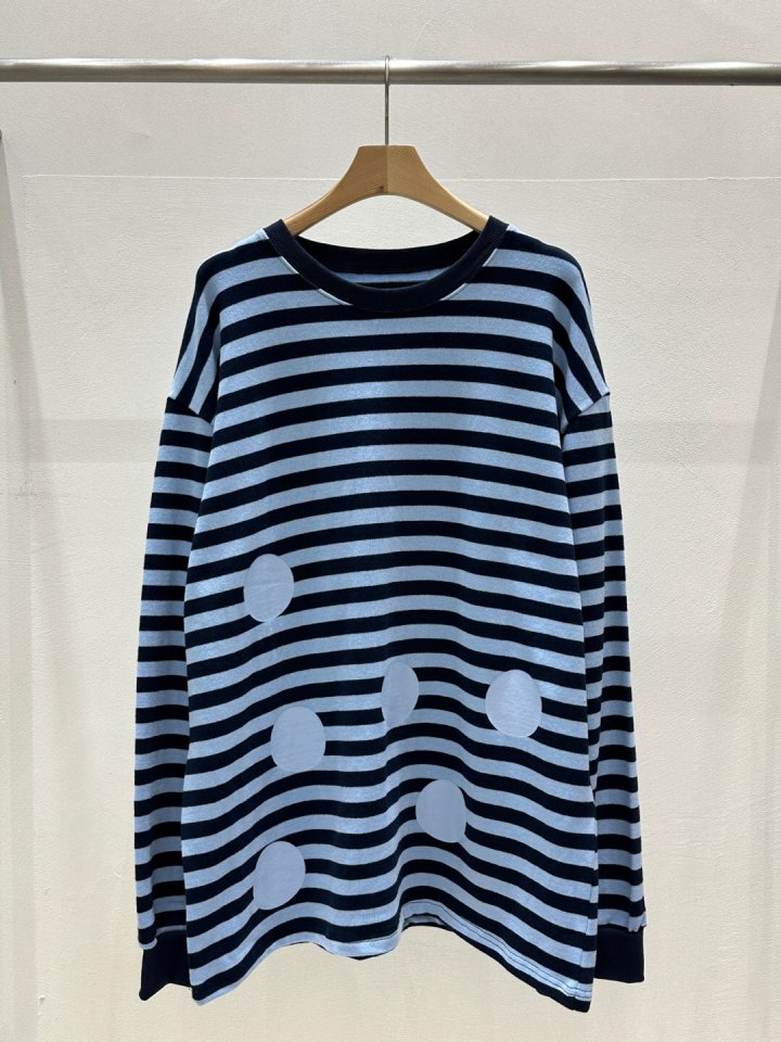 Flash - Korean Women Fashion - #momslook - Circle Sweatshirts - 2