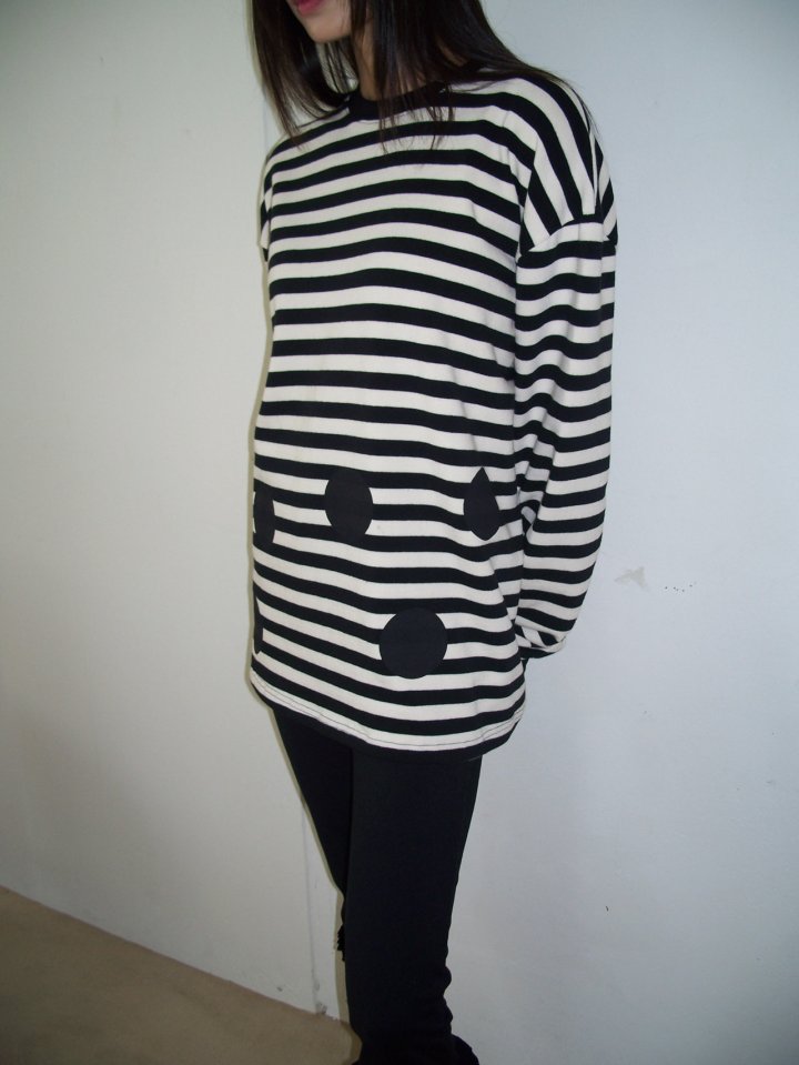 Flash - Korean Women Fashion - #momslook - Circle Sweatshirts - 11