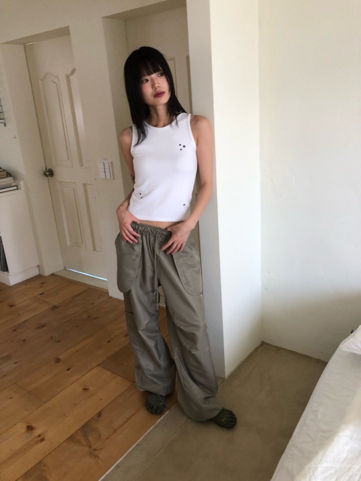 Flash - Korean Women Fashion - #momslook - Out Pocket Pants - 9