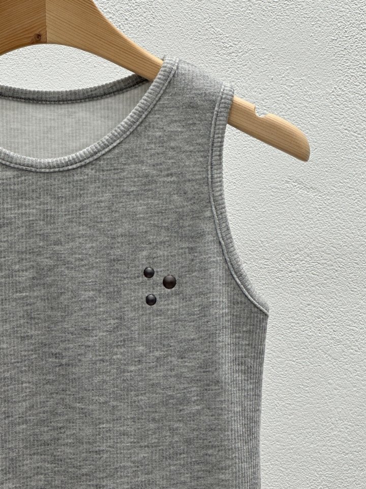 Flash - Korean Women Fashion - #momslook - Linda Rib Sleeveless Tee - 6