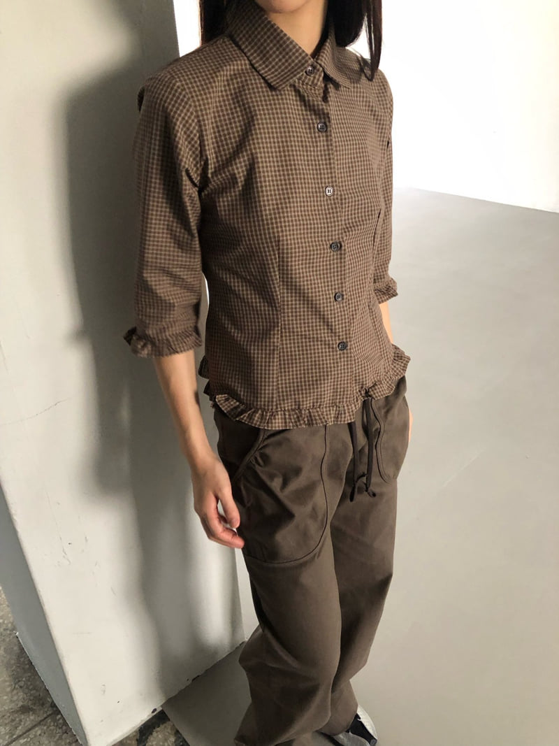 Flash - Korean Women Fashion - #momslook - Wax Shirt - 7