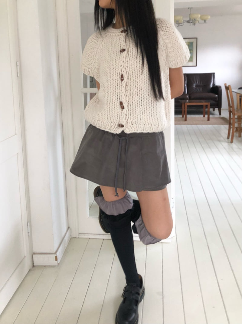 Flash - Korean Women Fashion - #momslook - Corduroy Flare Shorts - 5