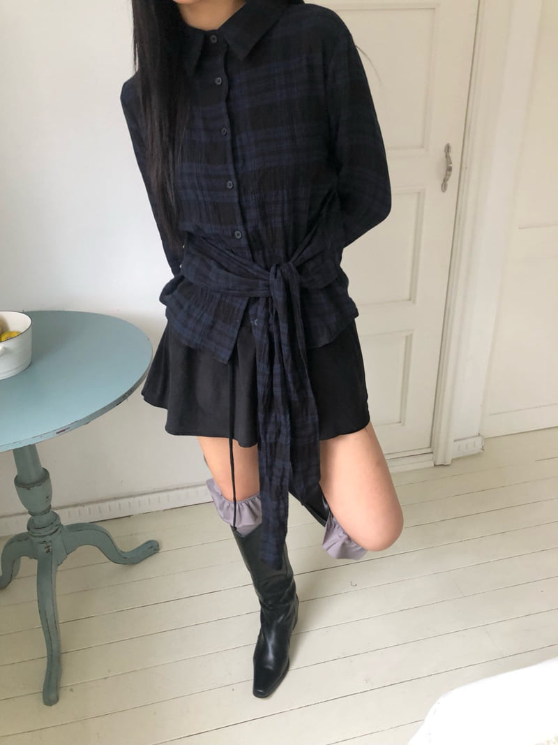 Flash - Korean Women Fashion - #momslook - Check Shirt - 10