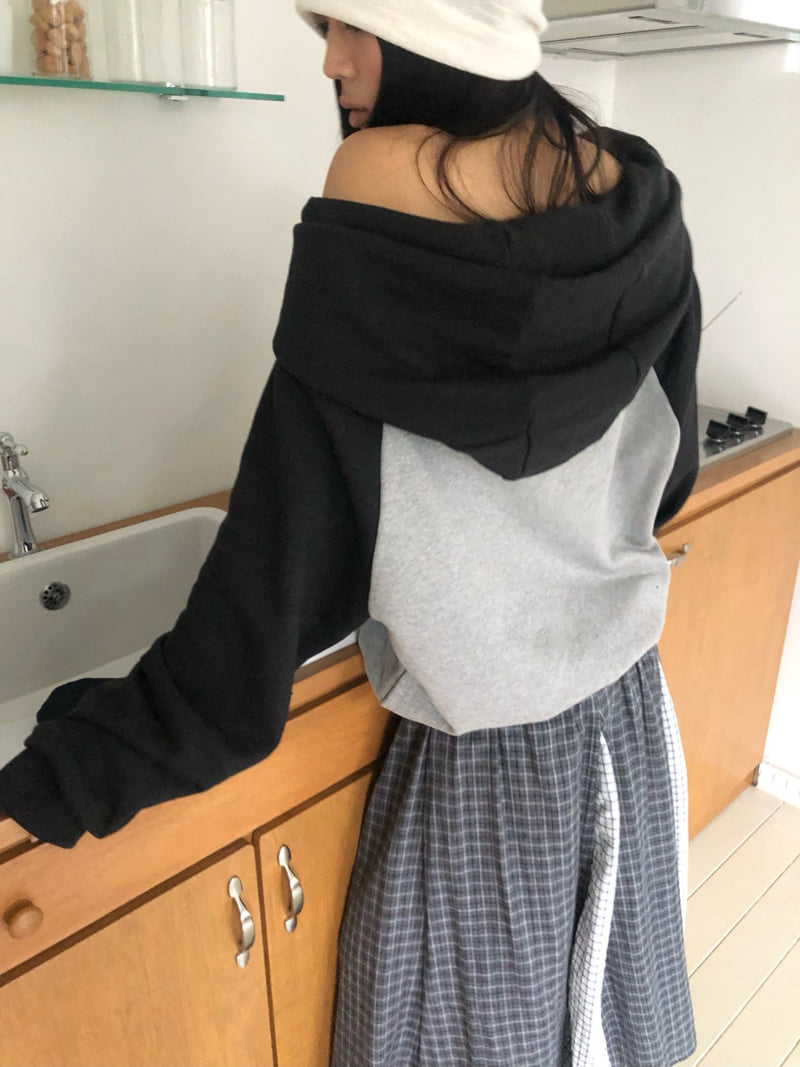 Flash - Korean Women Fashion - #momslook - ET Hood Sweatshirt - 8