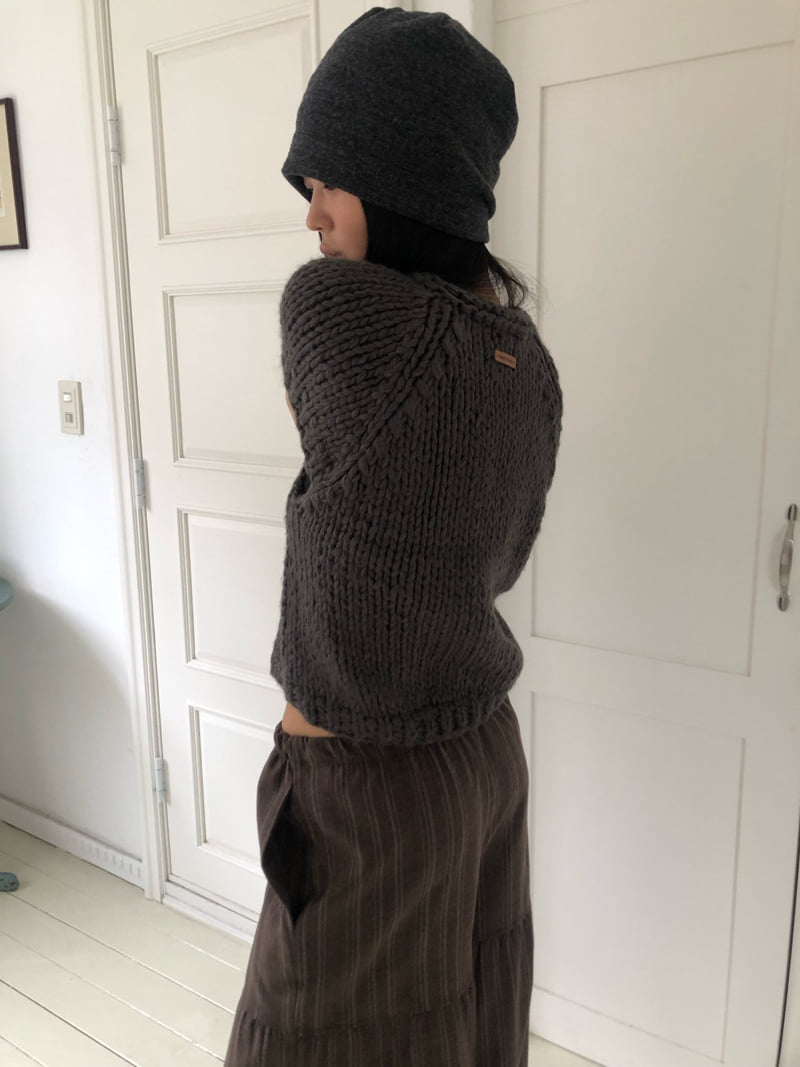 Flash - Korean Women Fashion - #momslook - Button Beanie - 12