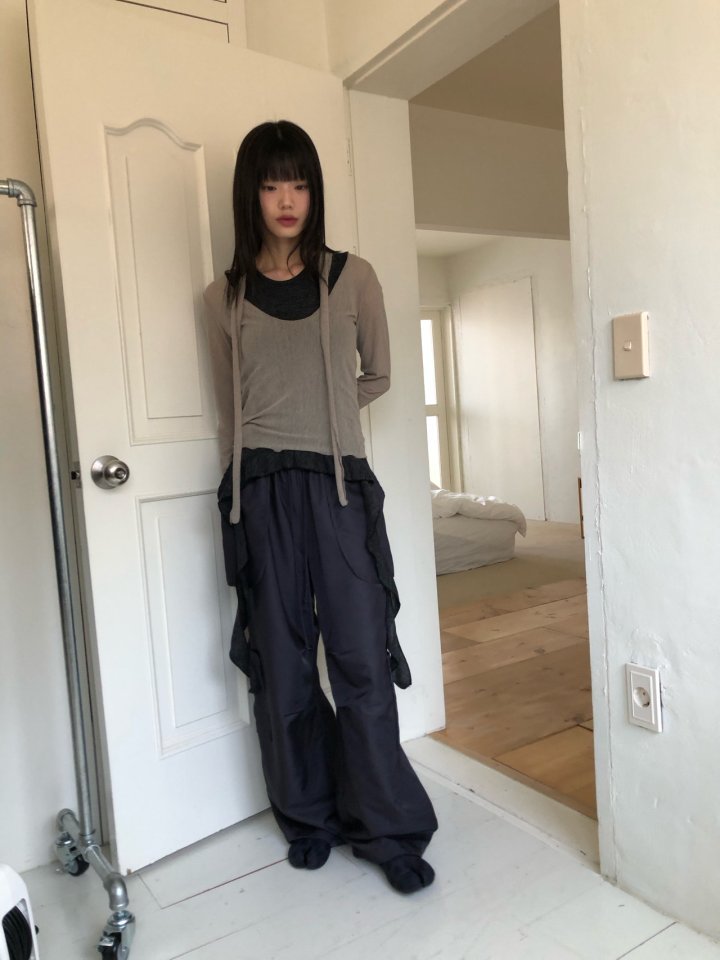 Flash - Korean Women Fashion - #restrostyle - Out Pocket Pants - 3