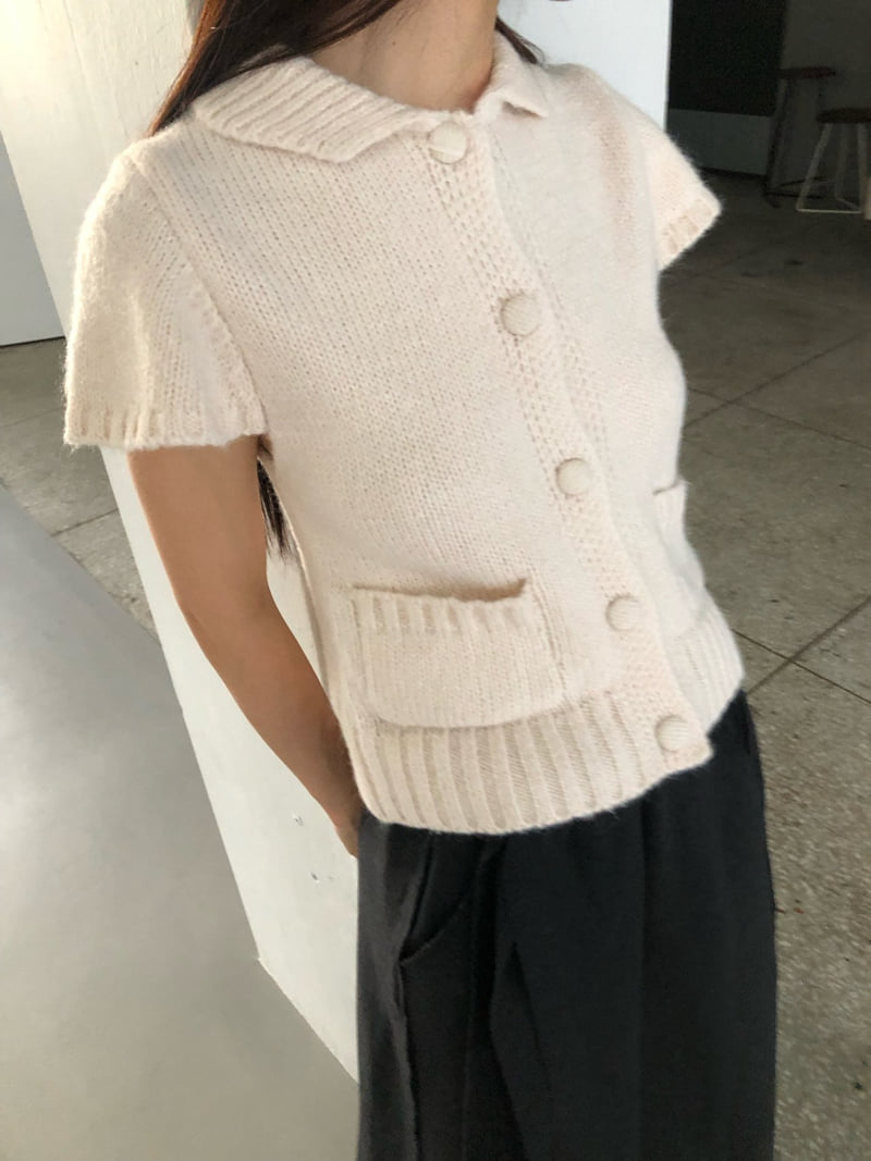 Flash - Korean Women Fashion - #pursuepretty - Collar Knit - 4