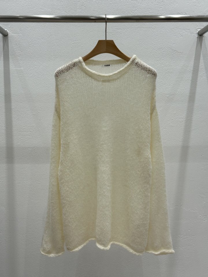 Flash - Korean Women Fashion - #romanticstyle - Moment Knit Pullover - 3