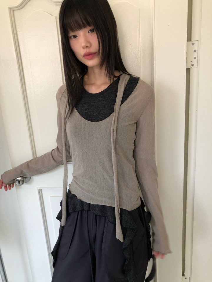Flash - Korean Women Fashion - #romanticstyle - Pound Tee - 2
